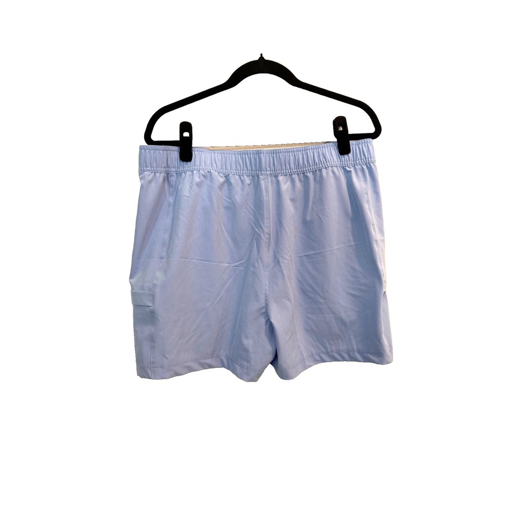 Voyager Pack Out Cargo Shorts Womens XL Blue Lightweight Hiking Crunchy Gorpcore - Picture 2 of 7